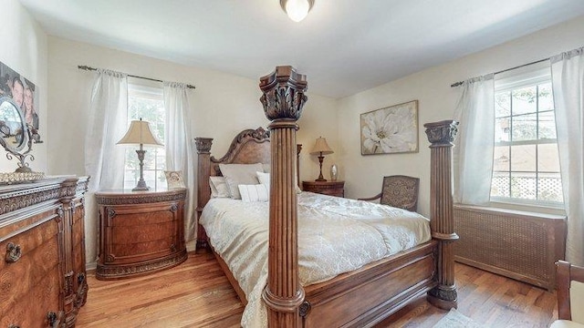 46-03 195th St, Flushing, NY 11358 - bedroom with light wood-style flooring