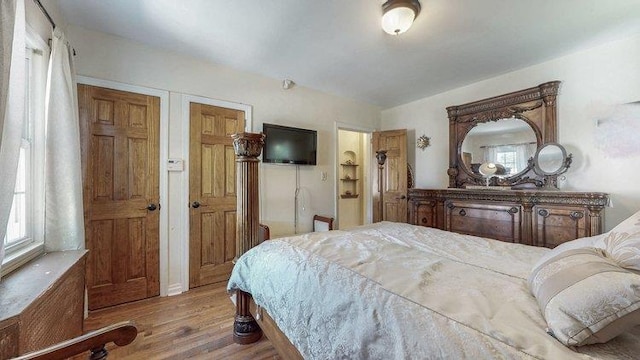 46-03 195th St, Flushing, NY 11358 - bedroom with wood finished floors