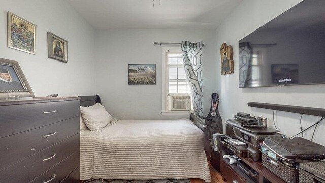 46-03 195th St, Flushing, NY 11358 - bedroom with cooling unit