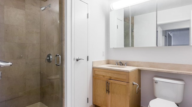 40-26 College Point Blvd Unit 15C, Flushing, NY 11354 - bathroom featuring a stall shower and vanity