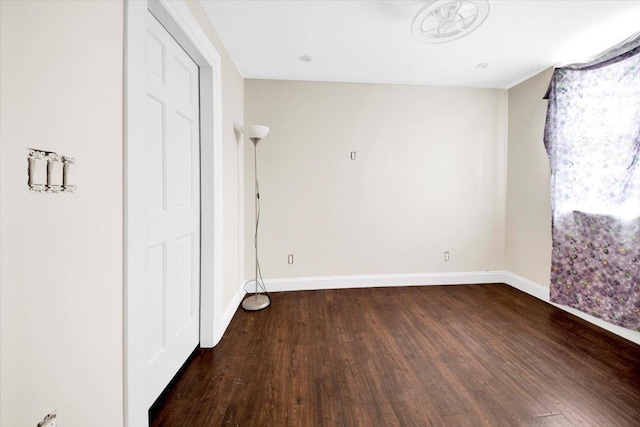 1519 Rosedale Ave, Bronx, NY 10460 - unfurnished bedroom featuring wood finished floors and baseboards