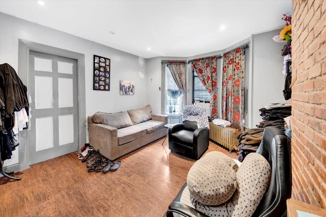1519 Rosedale Ave, Bronx, NY 10460 - living area with wood finished floors and recessed lighting