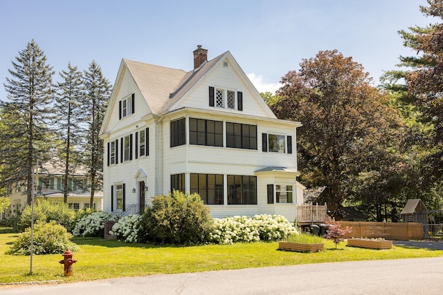 7432 S Broadway, Red Hook, NY 12571 - view of property exterior featuring a chimney