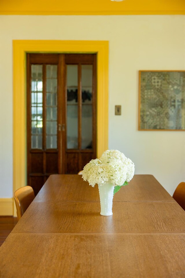 7432 S Broadway, Red Hook, NY 12571 - dining space featuring wood finished floors