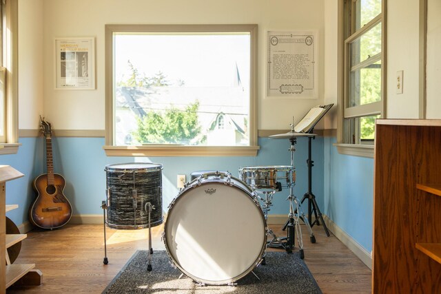 7432 S Broadway, Red Hook, NY 12571 - recreation room with wood finished floors and baseboards