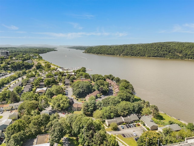 68 Gerald Dr Unit D1, Poughkeepsie, NY 12601 - bird's eye view of a large body of water and a heavily wooded area