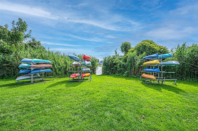 54 Fairharbor Dr Unit 54, Patchogue, NY 11772 - view of green lawn