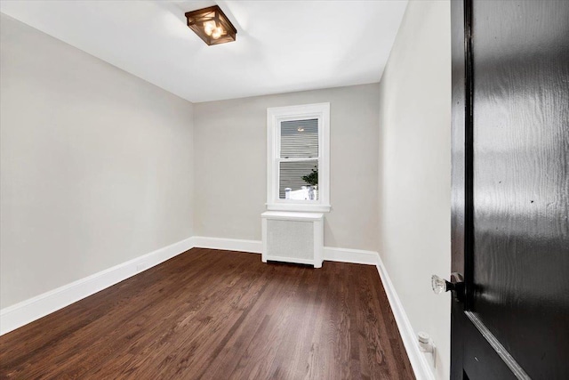 4 Cedar St, Hastings-On-Hudson, NY 10706 - spare room with wood finished floors and radiator