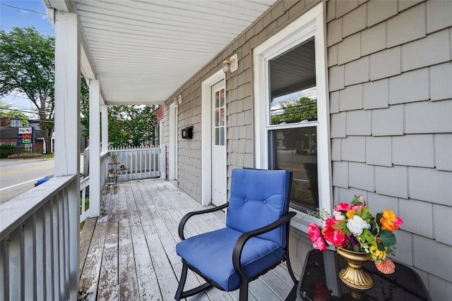 33 E Main St, Blooming Grove, NY 10992 - view of wooden porch