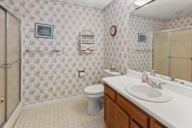 36 Spruce St Unit 36, Pawling, NY 12564 - full bath with vanity, a shower stall, and tile patterned floors