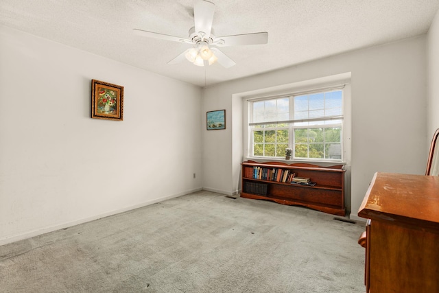 36 Spruce St Unit 36, Pawling, NY 12564 - unfurnished room featuring carpet floors, ceiling fan, and a textured ceiling