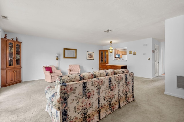 36 Spruce St Unit 36, Pawling, NY 12564 - living room featuring light colored carpet and baseboards