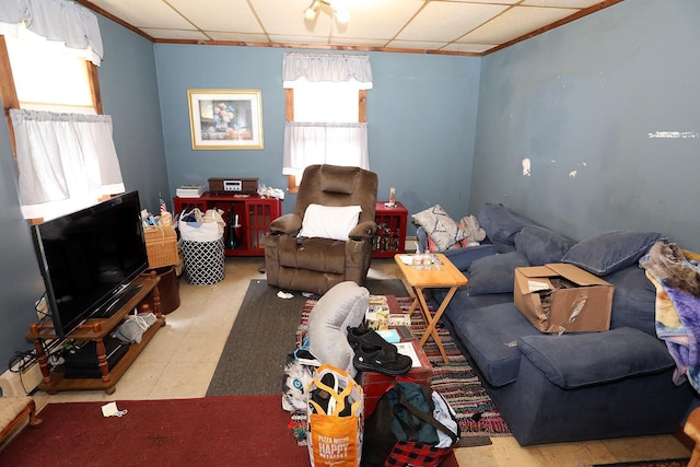 11620 State Route 97, Long Eddy, NY 12760 - living area featuring tile patterned floors
