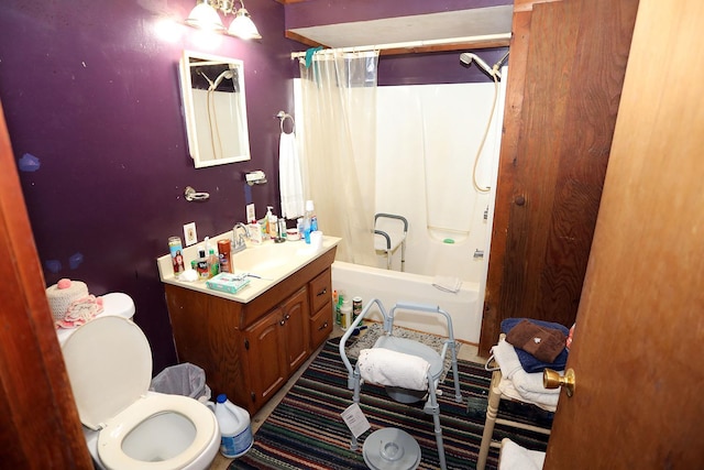 11620 State Route 97, Long Eddy, NY 12760 - bathroom with vanity and shower / bathtub combination with curtain