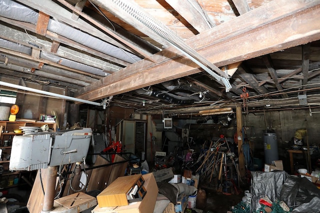 11620 State Route 97, Long Eddy, NY 12760 - unfinished below grade area with water heater