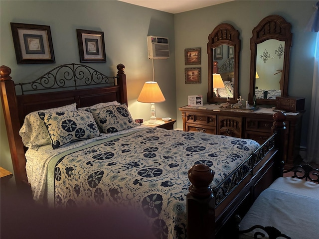 557 Southside Ave, Freeport, NY 11520 - bedroom featuring a wall unit AC
