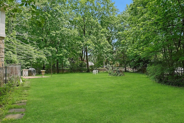 50 Forest Cir, New Rochelle, NY 10804 - view of fenced backyard