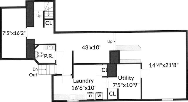 50 Forest Cir, New Rochelle, NY 10804 - view of room layout