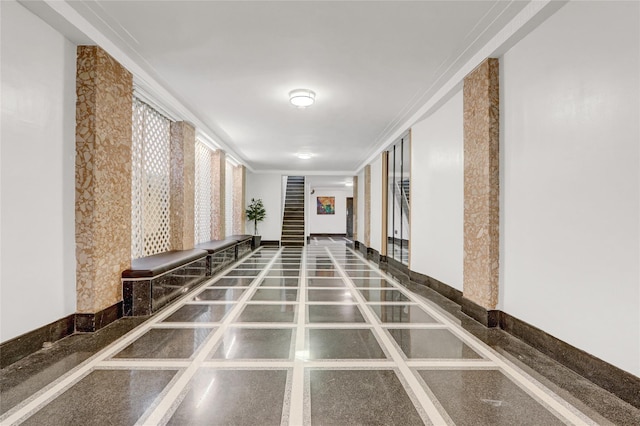 123-25 82nd Ave Unit 5R, Kew Gardens, NY 11415 - community lobby featuring ornamental molding