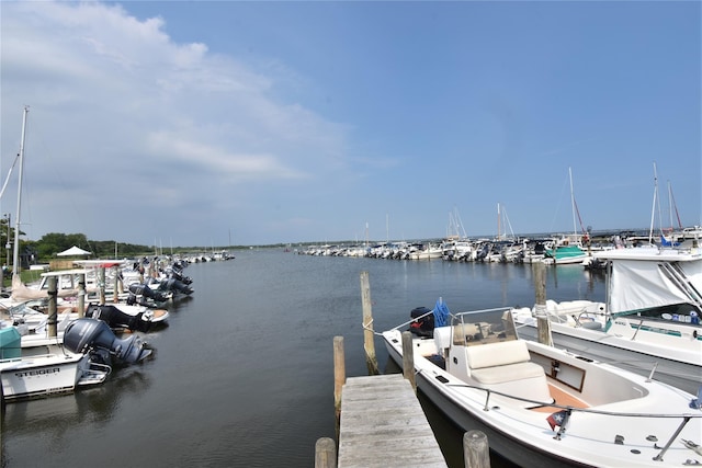 43 Circuit Rd, Bellport, NY 11713 - dock with a water view