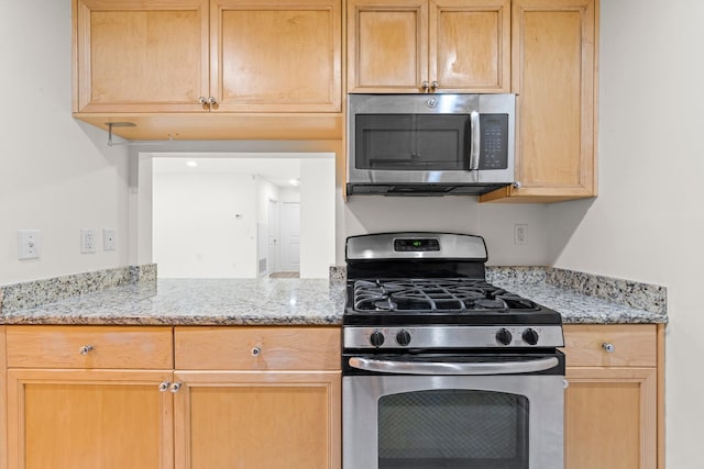 APTA2-22 Constitution Pl Unit 167, College Point, NY 11356 - kitchen featuring appliances with stainless steel finishes and light stone counters