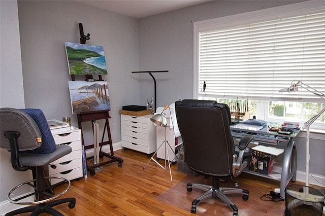 9 Roselawn Rd, Highland Mills, NY 10930 - home office featuring wood finished floors