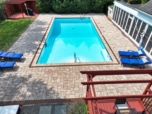 9 Roselawn Rd, Highland Mills, NY 10930 - view of pool featuring a patio area