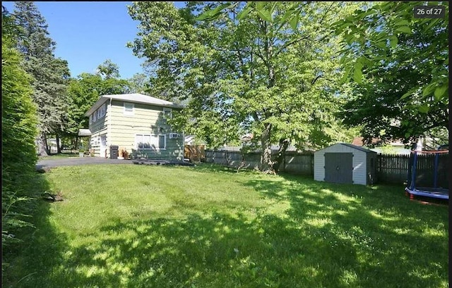 6 Schevchenko Pl, Monsey, NY 10977 - fenced backyard featuring a shed