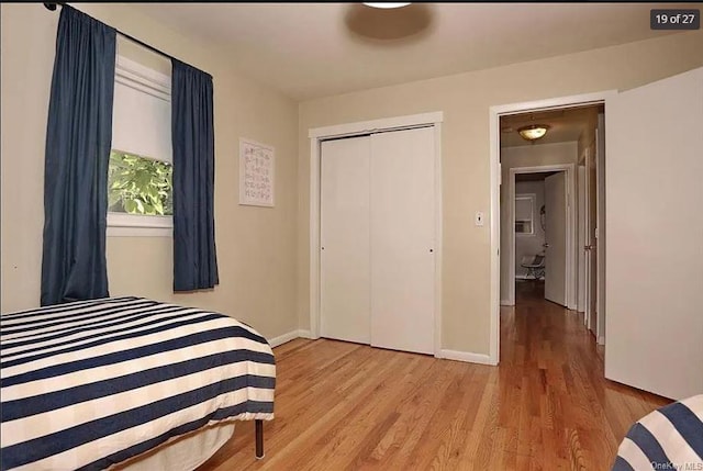 6 Schevchenko Pl, Monsey, NY 10977 - bedroom featuring light wood finished floors and a closet