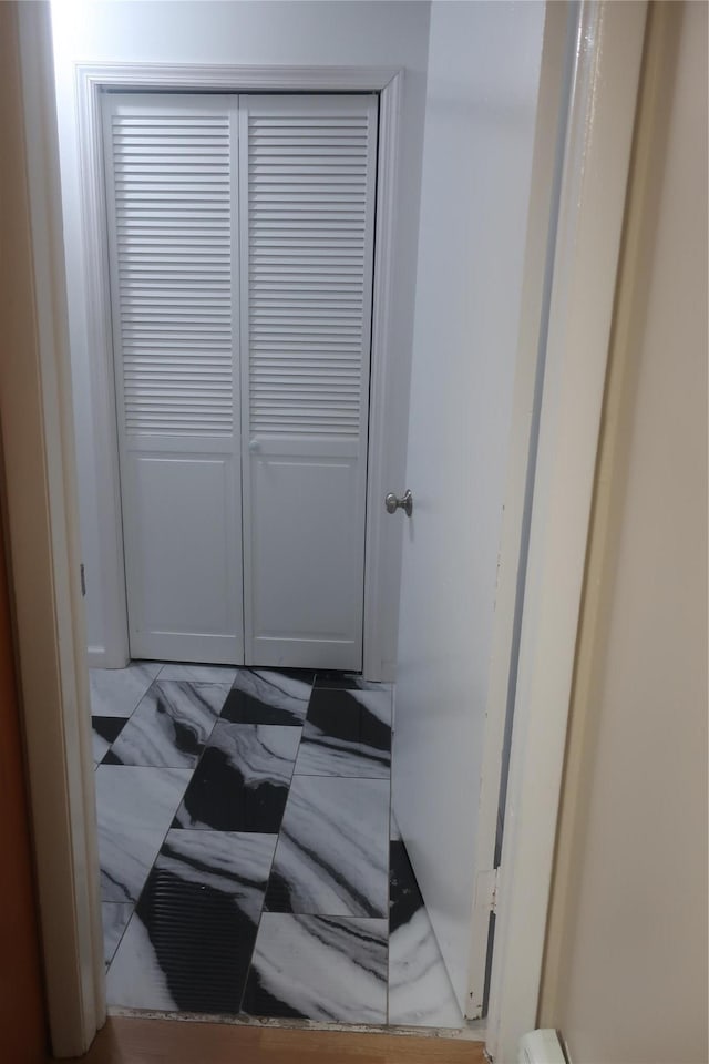 6 Schevchenko Pl, Monsey, NY 10977 - bathroom with marble look tile flooring