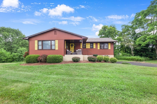 278 Fort Van Tyle Rd, Port Jervis, NY 12771 - view of front of property featuring a front lawn and covered porch