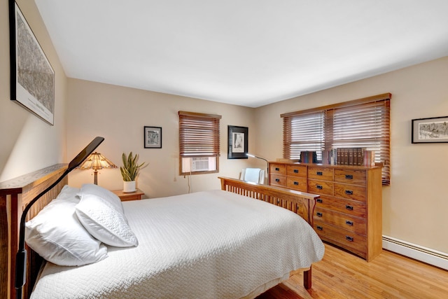 278 Fort Van Tyle Rd, Port Jervis, NY 12771 - bedroom featuring wood finished floors and cooling unit