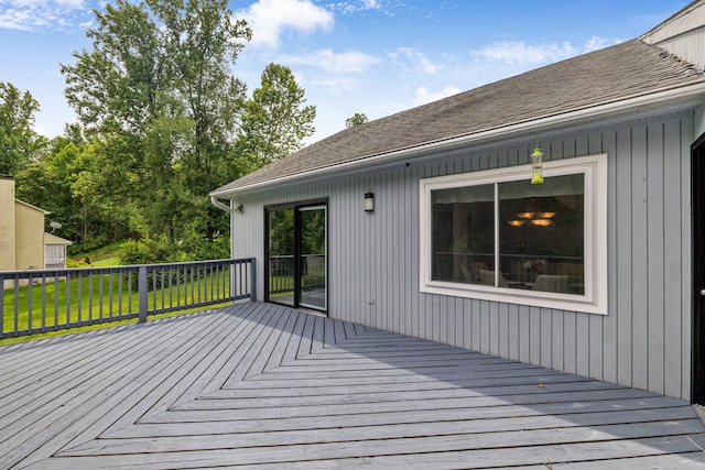 49 Flower Rd, Hopewell Junction, NY 12533 - view of wooden deck