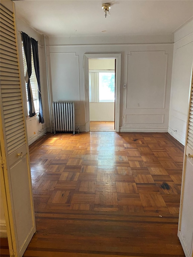 1624 Seddon St, Bronx, NY 10461 - empty room with radiator heating unit
