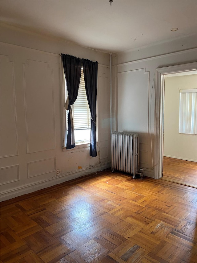 1624 Seddon St, Bronx, NY 10461 - unfurnished room with radiator heating unit