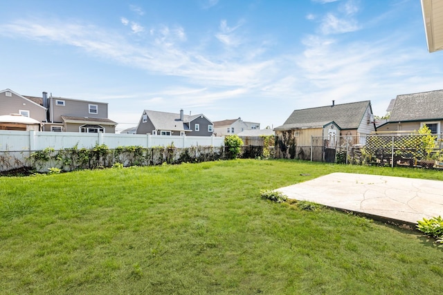 37 Martha St, Freeport, NY 11520 - view of yard with a residential view and a patio area