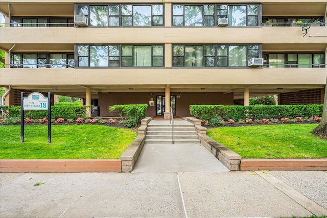 7-24 166th St Unit 8C, Beechhurst, NY 11357 - view of apartment building / complex with cooling unit