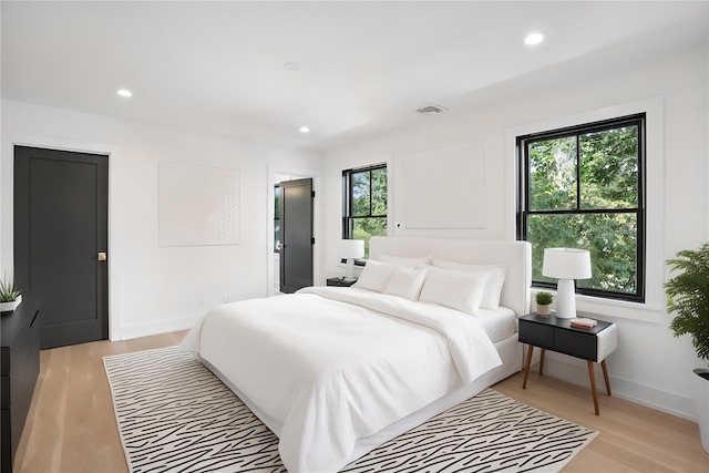 23 Sylvan Rd, Rye Brook, NY 10573 - bedroom featuring recessed lighting and light wood-style flooring
