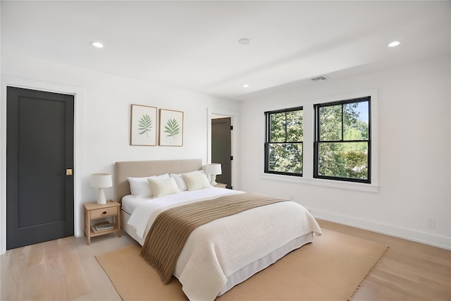 23 Sylvan Rd, Rye Brook, NY 10573 - bedroom featuring light wood finished floors and recessed lighting