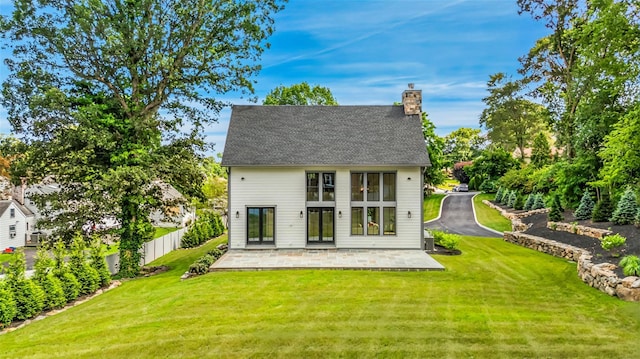23 Sylvan Rd, Rye Brook, NY 10573 - view of outdoor structure featuring french doors