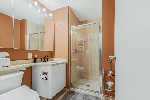 55 Oceana Dr E Unit 1B, Brooklyn, NY 11235 - full bath featuring a shower stall, tile patterned floors, and vanity