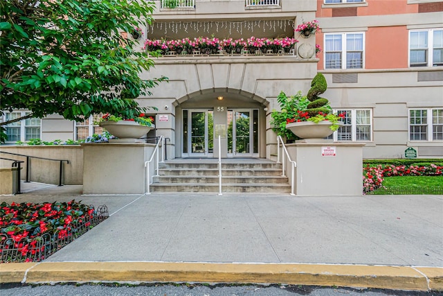 55 Oceana Dr E Unit 1B, Brooklyn, NY 11235 - doorway to property featuring french doors