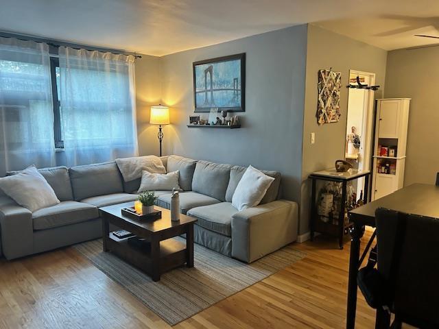 199-39 19th Ave Upper, Upper, Whitestone, NY 11357 - living room featuring wood finished floors
