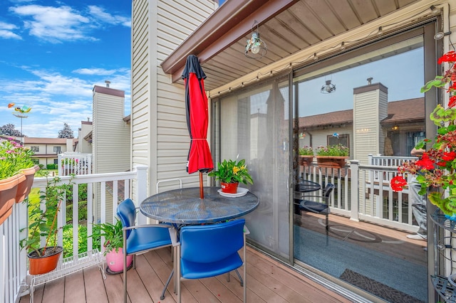 199 Cambridge Dr E, Copiague, NY 11726 - deck featuring outdoor dining space