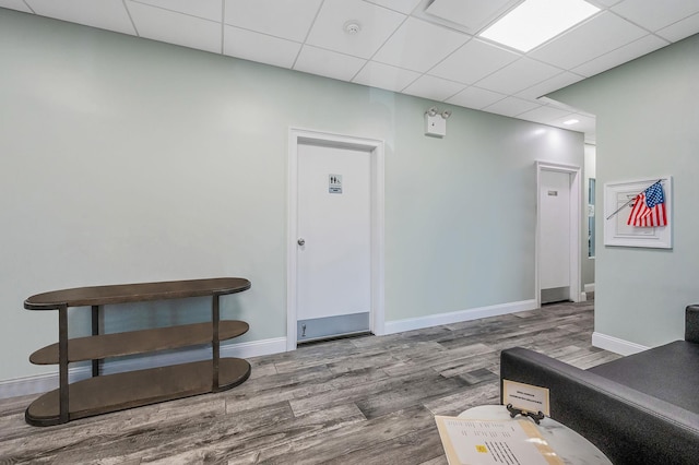 199 Cambridge Dr E, Copiague, NY 11726 - interior space featuring a drop ceiling