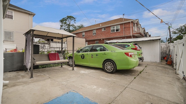 164-02 107th Ave, Jamaica, NY 11433 - view of vehicle parking with a gazebo