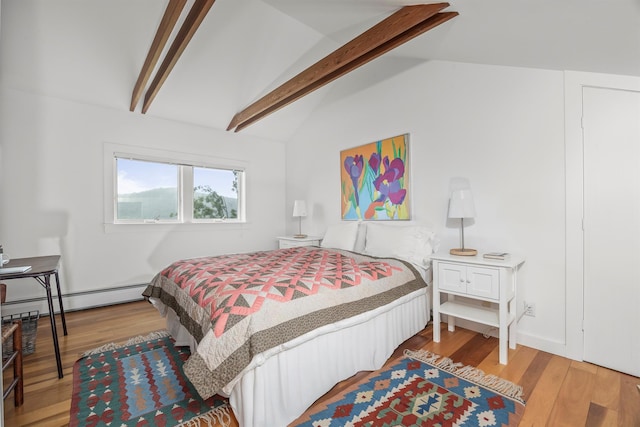 3778 State Route 82, Ancramdale, NY 12503 - bedroom with baseboard heating and wood finished floors