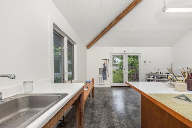 3778 State Route 82, Ancramdale, NY 12503 - kitchen featuring plenty of natural light, concrete floors, and light countertops
