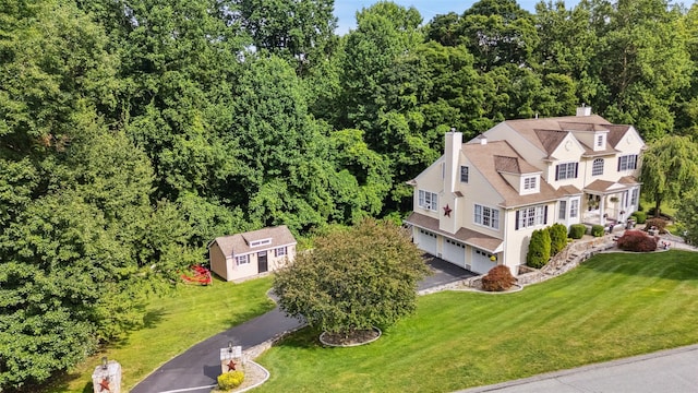 53 Quail Ln, Brewster, NY 10509 - aerial view of property and surrounding area