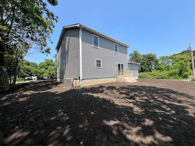 96 Baybright Dr, Shirley, NY 11967 - back of property